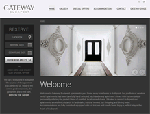 Tablet Screenshot of gatewaybudapest.com